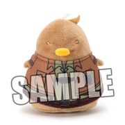 進撃の巨人 ちゅんコレ ボールチェーンぬいぐるみ ジャン [約縦80×横70×厚さ60mm]