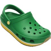 14006-341 [Crocs Retro Clog Kids Kgr/Yel C4C5]