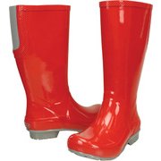 Crocs Tall Rain Boot W Red W7 202198-610