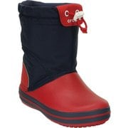 203509-485 [Crocband LodgePoint Boot K Navy/Red C10]