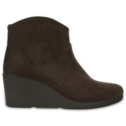 Leigh Synth Suede Wedge Bootie Esp W8 203864-206