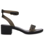 Crocs Isabella Block Heel W Blk/Gpt W4 204002-02S