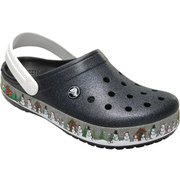 204645-001 [Crocband Holiday Clog Blk M8W10]