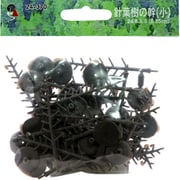 24-370 針葉樹の幹(S) 60～100mm 24本入 [Nゲージ]
