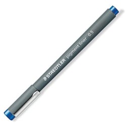 ピグメントライナー 0.5mm ブルー 308 05-3