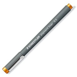 ピグメントライナー 0.5mm オレンジ 308 05-4