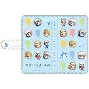 宇宙よりも遠い場所 手帳型スマートフォンケース ちびキャラ [キャラクターグッズ]