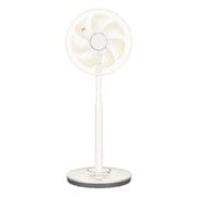 リビング扇風機 ハイグレードモデル DCモーター搭載 リモコン付き シルキーベージュ F-CR338-C