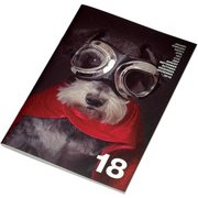 マンスリーダイアリー A5 ベスティオーラ 2018年4月始まり ドッグ(1) DMD43-C-02
