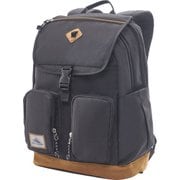 62I*AA005 BASCOM FLAP DAYPACK BLACK OUTDOOR CAMPUS [カジュアルバック(リュック)]
