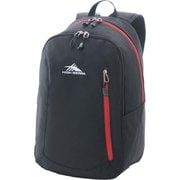 72I*HB004 GROOVE DAYPACK BLACK/RED OUTDOOR CAMPUS [カジュアルバック(リュック)]