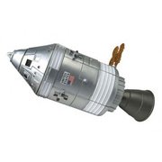 1/100 4D VISION 宇宙 No.5 1/100 アポロ司令船 [宇宙シリーズ]