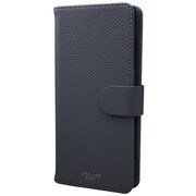 EveryCa2 Multi PU Leather Case for Smartphone L Size Navy [スマートフォン汎用ケース]