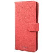 EveryCa2 Multi PU Leather Case for Smartphone L Size Pink [スマートフォン汎用ケース]