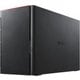 外付けハードディスク DriveStation Pro（ドライブステーション プロ） HD-WHAU3/R1シリーズ 2TB USB 3.1（Gen 1）/3.0/2.0 法人向け 2ドライブモデル ミラーリング機能 静音ファン HDD買い替え推奨通知搭載 ブラック HD-WHA2U3/R1