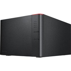 外付けハードディスク DriveStation Pro（ドライブステーション プロ） HD-QHAU3/R5シリーズ 48TB USB 3.1（Gen 1）/3.0/2.0 法人向け RAID 5対応 4ドライブモデル 静音ファン 取り替え推奨通知搭載 ブラック HD-QHA48U3/R5