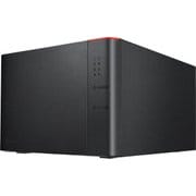 外付けハードディスク DriveStation Pro(ドライブステーション プロ) HD-QHAU3/R5シリーズ 16TB USB 3.1(Gen 1)/3.0/2.0 法人向け RAID 5対応 4ドライブモデル 静音ファン 取り替え推奨通知搭載 ブラック HD-QHA16U3/R5