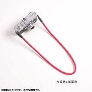 カメラストラップ 75cm 赤/スカイブルー DCS-005114