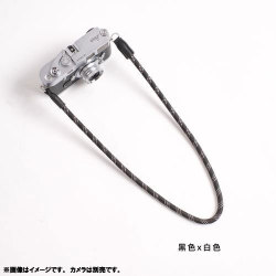 カメラストラップ 95cm 黒/白 DCS-005204