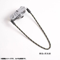 カメラストラップ 95cm 黒/蛍光イエロー DCS-005205