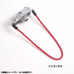 カメラストラップ 95cm 赤/黒 DCS-005213