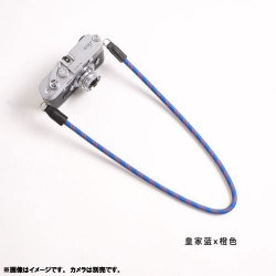 カメラストラップ 95cm ブルー/オレンジ DCS-005217
