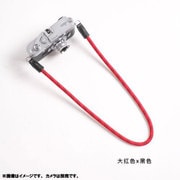 DCS-005313 [カメラストラップ 125cm 赤/黒]