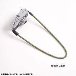 カメラストラップ 125cm オリーブ/黒 DCS-005321