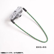 カメラストラップ 125cm モスグリーン/オレンジ DCS-005323