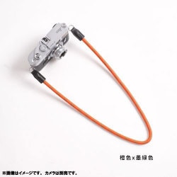 カメラストラップ 125cm オレンジ/モスグリーン DCS-005327