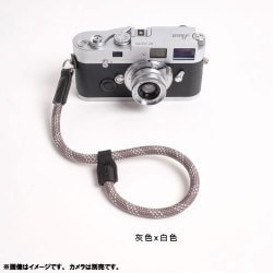 ハンドストラップ グレー/白 DWS-00111
