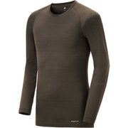 スペリオシルク L.W.ラウンドネックシャツ Men's 1107187 ガンメタル XLサイズ [アウトドア アンダーウェア メンズ]