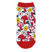 137674 [アンクルソックス レディース マッシュルームフラワー]