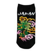 アンクルソックス メンズ 龍 155746