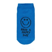 153872 [アンクルソックス ジュニア Have a happy day ブルー]