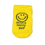 アンクルソックス ベビー Have a happy day イエロー 154039