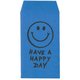 ぽち袋 Have a happy day ブルー 946351