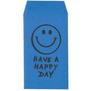 ぽち袋 Have a happy day ブルー 946351