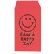 ぽち袋 Have a happy day レッド 946368