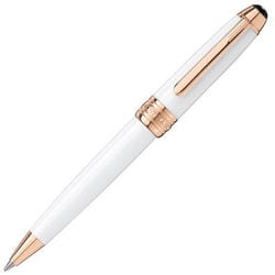 ヨドバシ Com モンブラン Montblanc マイスターシュテュック ホワイトソリテール クラシック レッドゴールド ボールペン 通販 全品無料配達