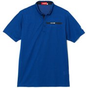 JGM05A-BL-M [TOUR B 18SS メンズ 半袖ボタンダウンシャツ Mサイズ ブルー]