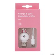 充電&データ MicroUSBケーブル コニー KCL-AMC004