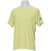 EAV07 CE0821 J/M [CLIMACHILL2.0 エアーフローTシャツ Mサイズ セミフローズンイエロー F15]