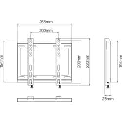 ヨドバシ.com - ウォールフィットマウント WALL FIT MOUNT STD-004-BK