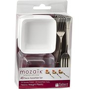 アペタイザーセット MZMMAPP48 Appetizer 48Set プレート24 フォーク24
