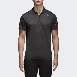 adidas 黒ポロシャツ アディダス 【ゴルフ】ゴートゥ テクスチャード ポロシャツ