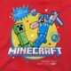 Minecraft バトルスティーブトレーナー 赤 S