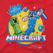 Minecraft バトルスティーブトレーナー 赤 S