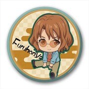 妖怪アパートの幽雅な日常 缶バッチ100 古本屋 [キャラクターグッズ]