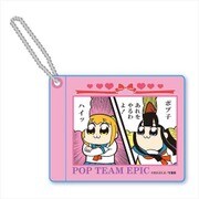 ポプテピピック PVCパスケース D ピンク [キャラクターグッズ]